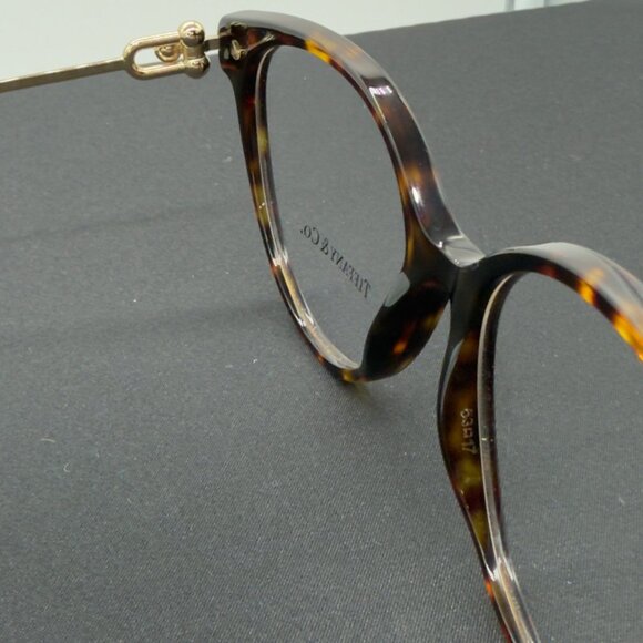 Tiffany & Co. TF2217 Brown Tortoise frame with Clear lens 53/17/140 - Picture 8 of 9